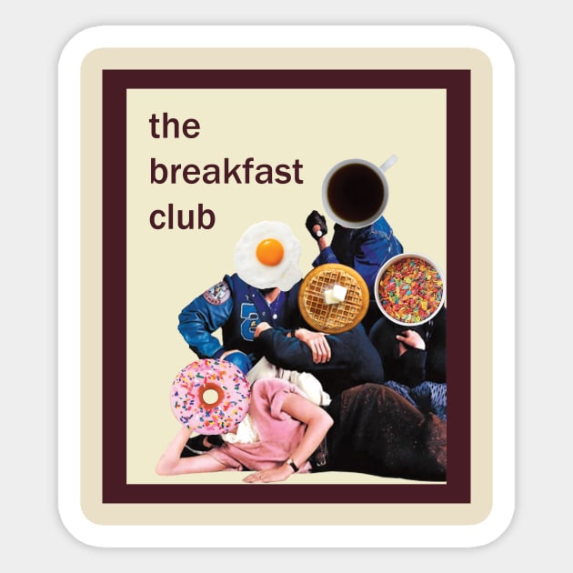 The Breakfast Club Sticker by abrielleh99